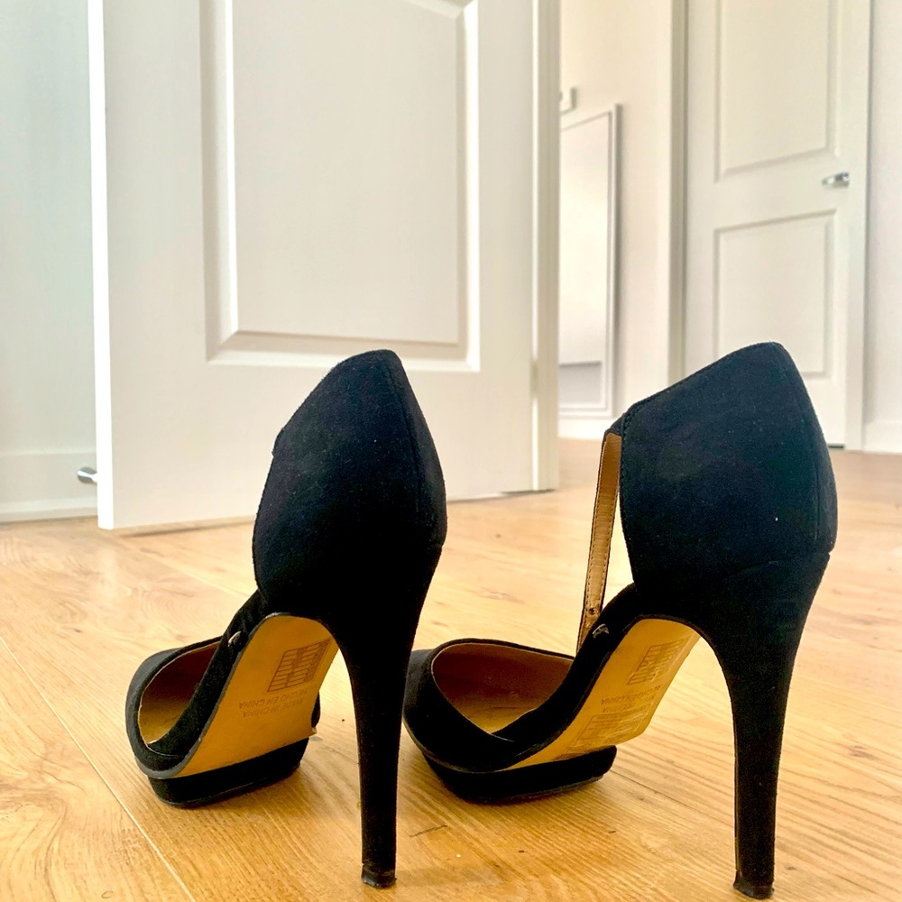 Black stiletto heels!